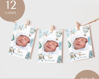 onederful adventure milestone card, Adventure Awaits Birthday, 1St bday, instant download, editable canva template, digital, printable,