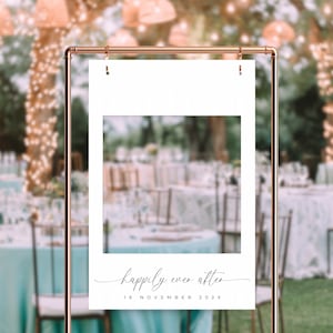 minimalist Photo Booth Wedding Selfie Frame, Instant Download, Wedding Decoration, Photo Frame Cutout, Bridal Shower Selfie, BABY SHOWER,