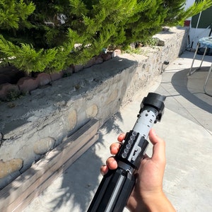 Darth Vader Lightsaber made with Bricks