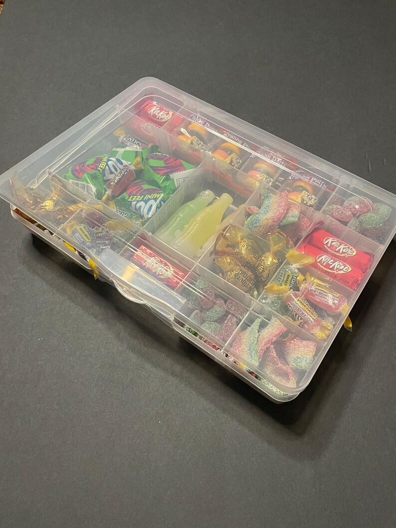 Large CANDY TACKLE BOXES customizable Etsy