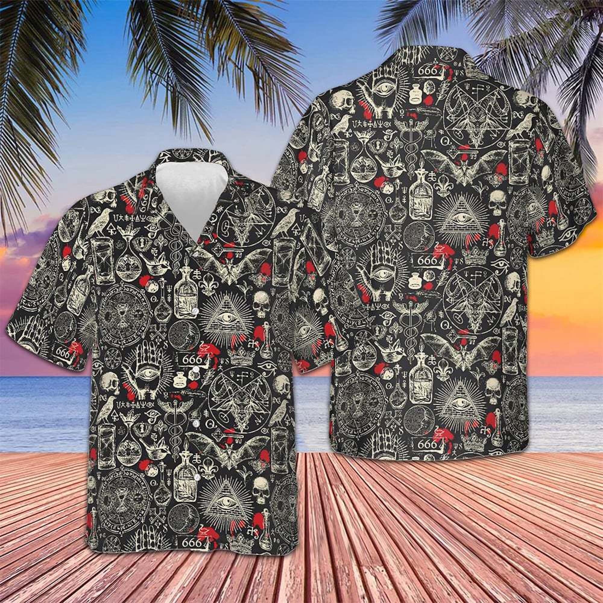 Custom Name Red 3 Heads Skeletons Skull Baseball Jersey For Men And Women  Gift Halloween - Banantees