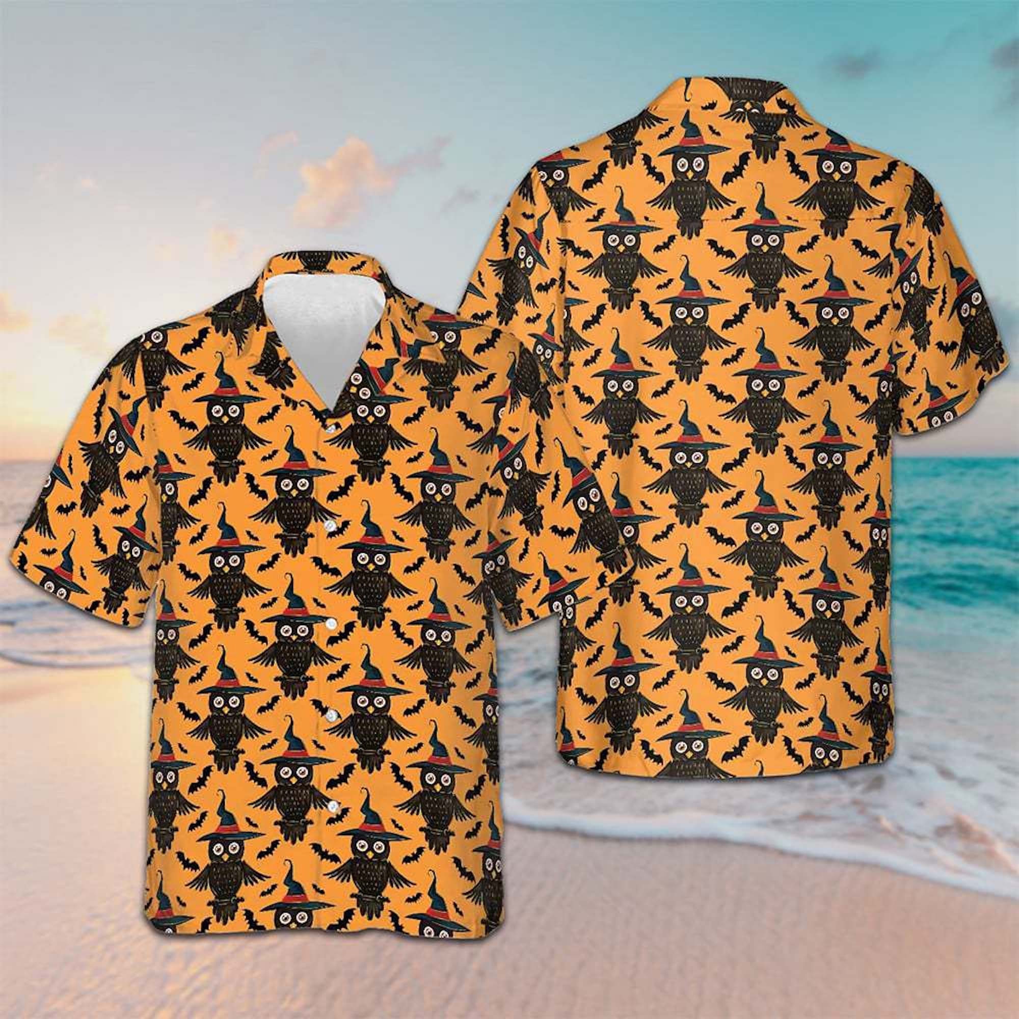 OwlOhh Tropical Pineapple Bee Multicolor Unique Design Hawaiian Shirt