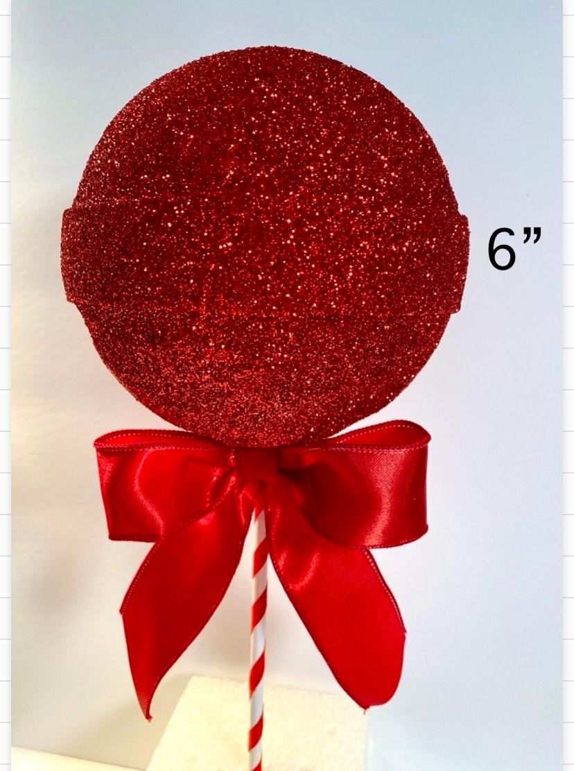 Giant Fake lollipops