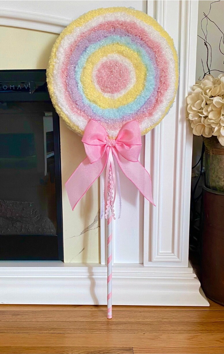 Candyland Christmas Lollipop