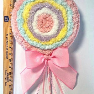 Large Pastel Fake Lollipop Christmas Tree Picks, Easter decor, Photo Props, Fake Lollipops Baby Shower  party decor Girls Birthday Decor