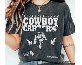 Chemise Cowboy Carter Beyonce, chemise en jean Levii, chemise Post Malone, produits dérivés exclusifs Beyhive, t-shirt Cowboy Carter, chemise Beyoncé, cadeau pour elle