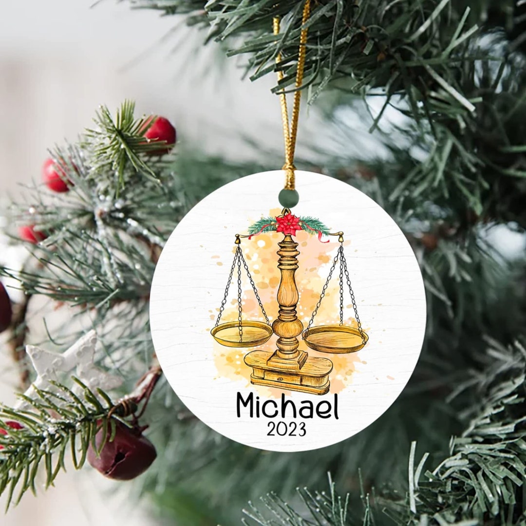 Lawyer Christmas Ornaments 