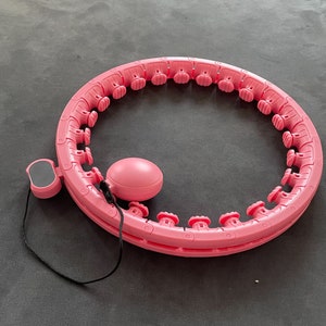 Smart Hula Hoop, Cerceau de Fitness pour Perte de Poids pour Adultes,  Cerceau d'exercice Smart Hoola avec 27 nœuds réglables pour Femmes et  Hommes(Pink) : : Sports et Loisirs