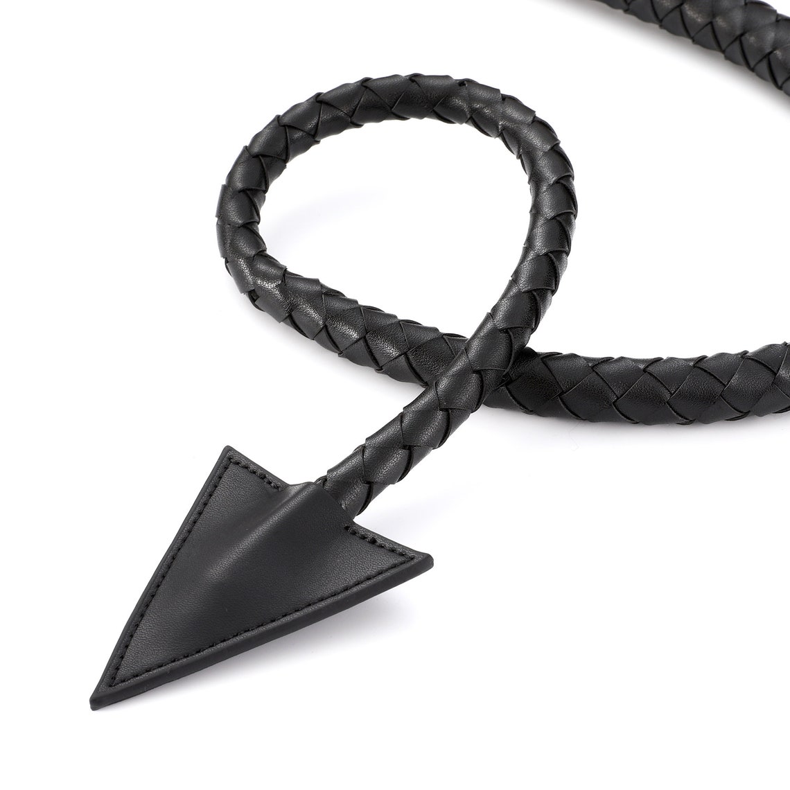 Black Leather Devil Tail,devil Tail Butt Plug,devil Tail Cosplay,tail