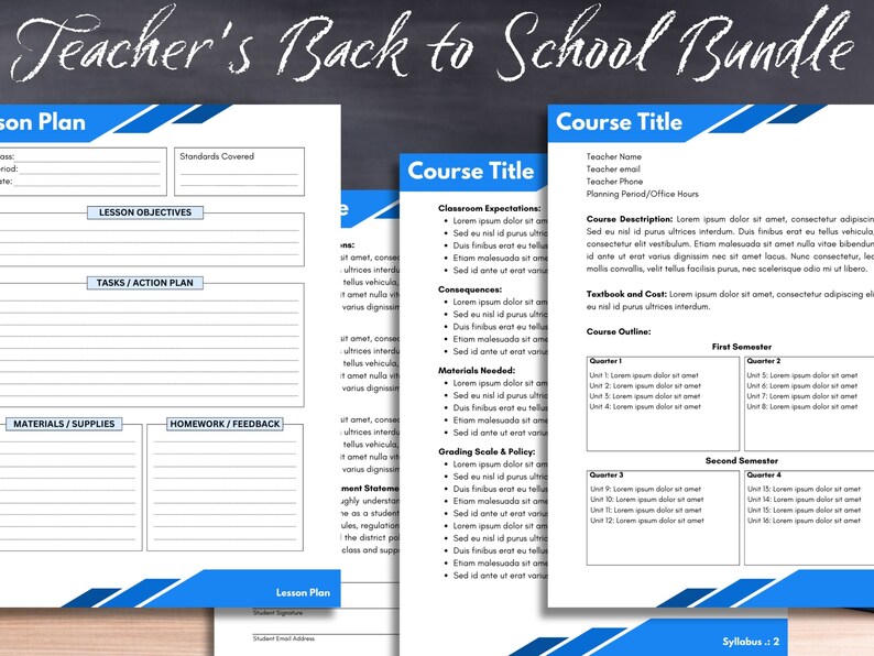 Teacher Planner Canva Template Syllabus Attendance Grade Book teacher-planner-canva-template-syllabus-attendance-grade-book
