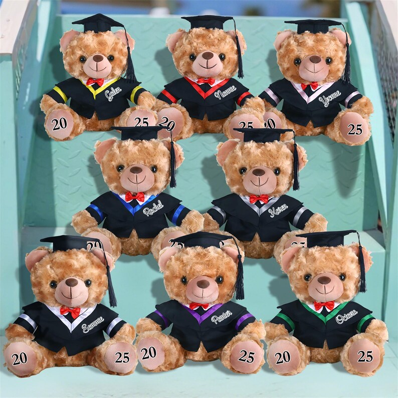Personalized Graduation Bear,custom Name Bear,class of 2026,teddy Bear ...