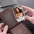 Custom Photo Metal Wallet Card, Personalised Photo Wallet Insert, Engraved Picture Wallet Insert Card, Anniversary Birthday Gift for Him