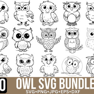 Eule geschnitten Datei, Eule Clipart, Eule Mandala, Eule Png, Vogel, Eule Kopf, Baum Eule, Eule geschnitten Dateien für Cricut