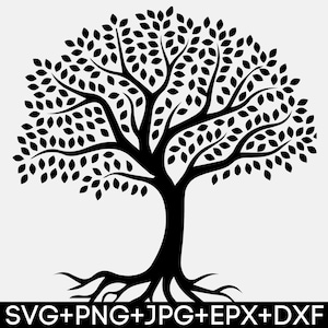 Family tree svg, Tree Of Life Svg, Tree Monogram Svg, Tree Svg, Tree of Life Svg,  Family Tree, Family tre branch svg, Cut Files For Cricut,