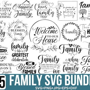 Familien-Svg-Bundle, Familien-Zitate-Svg, Our Roots Run Deep, Familien-Wandschild-Stempel-Svg, Hauszeichen-Svg-Bauernhaus-Schild-Svg Für Cricut, Silhouette