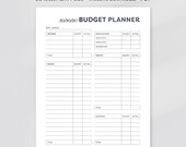 50/30/20 Budget Planner: Income & Expense Tracker (PDF)