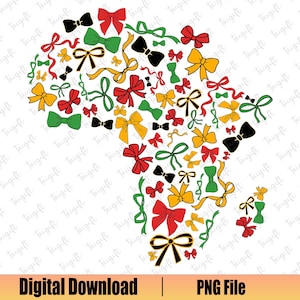 Afrikanische Karte Kokette Bogen Png, Schwarze Geschichte Png, Schwarze Geschichte Monat Png, Afroamerikaner Png, Juniteenth Png, Schwarze Freiheit Png
