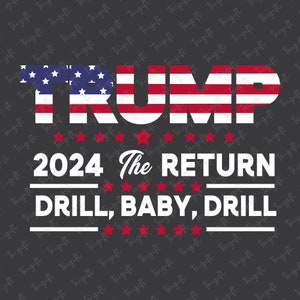 Trump 2024 El ejercicio de retorno Ejercicio para bebés Png, Divertido Trump Merica, 4 de julio Png, Bandera de EE. UU. Png, Patriótico Donald Trump, Día de la Independencia Png