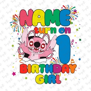 Anniversaire personnalisé fille png, joyeux anniversaire png, nom personnalisé, vacances en famille 2024 png, anniversaire png assorti, royaume magique png