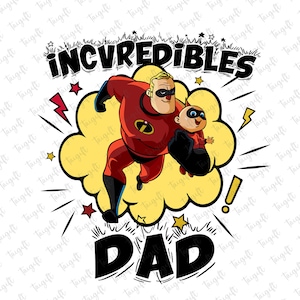 Incvredibles Dad Svg, Super Dad Svg, Dia dos Pais Svg, Superhero Family Svg, Modo Vacay Svg, Magical Kingdom Svg, Viagem em Família, Friend Squad