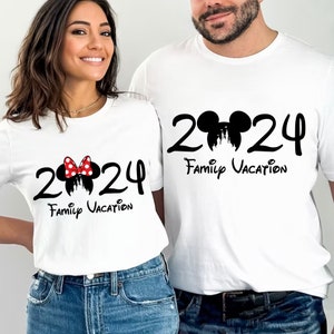 Family Vacation 2024 SVG, Family Trip 2024 SVG, Mouse SVG, Magical Kingdom Svg, Matching Family Svg, Svg, Png Files For Cricut Sublimation