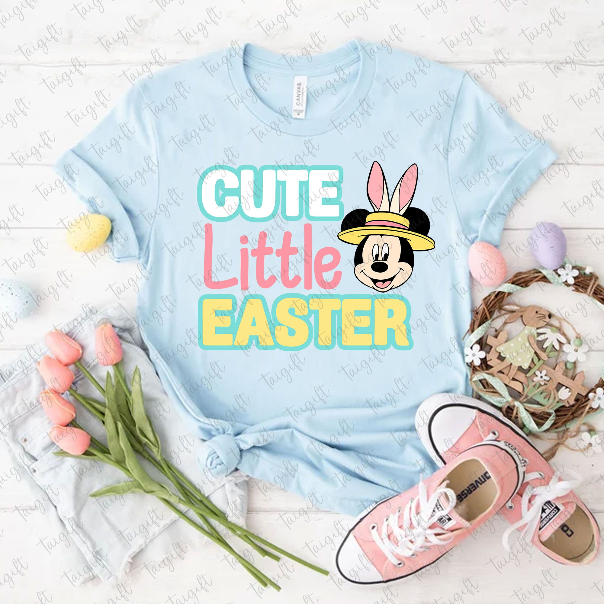 Cute Little Easter Png, Happy Easter Png, Mouse and Friend Easter Png ...
