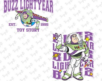 Vacaciones familiares de Buzz Lightyear PNG: Dibujos animados de Toy Story (Descarga digital)