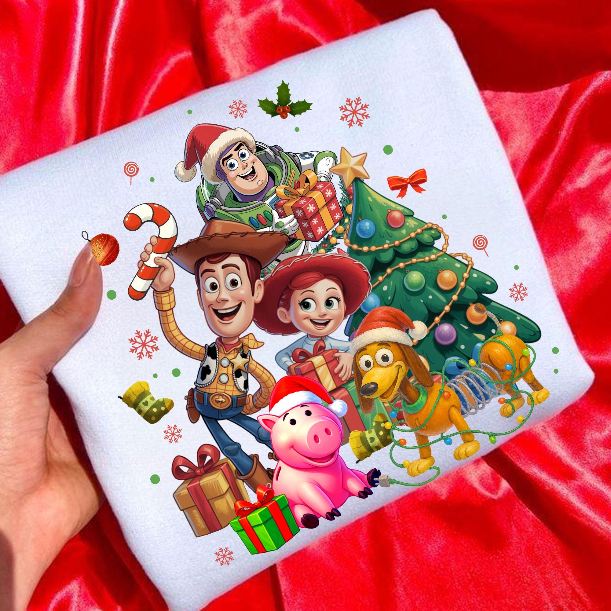 トイストーリー　ウッディ　クリスマス　イルミネーション　レア ディズニーストア オーナメント バズ ウッディ トイストーリー