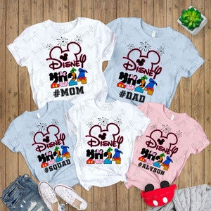 Personalized Family Vacation 2024 SVG, Family Squad Svg, Mom And Dad, Mouse and Friend,Family Trip SVG, Magical Kingdom Svg, Matching Family