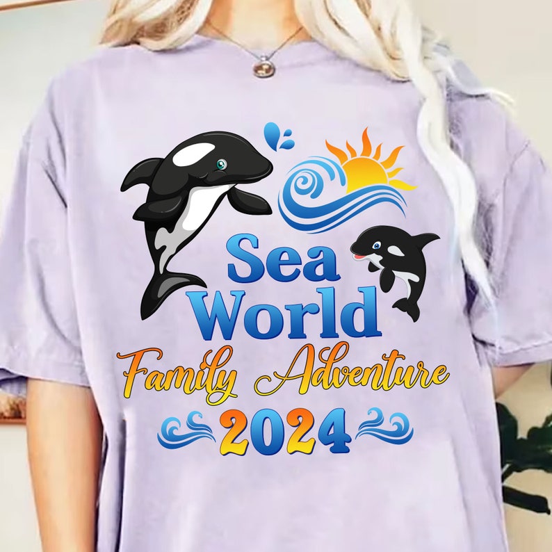 Sea World Family Adventure 2024 Png, SeaWorld Adventure Png, Family Vacation 2024 Png, Making Memories Together Png, Cruise Trip Png zdjęcie 2