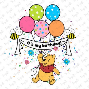 Es Mi 1 Cumpleaños Png, Winnie The Pooh Cumpleaños Png, Cumpleaños Familia Png, Pooh Del Cumpleaños, Feliz Cumpleaños, Reino Mágico, Modo Vacay