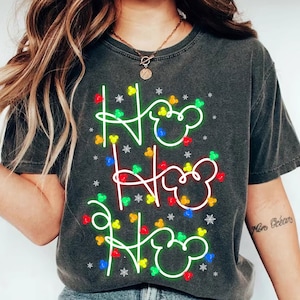 Ho Ho Ho Christmas Mouse Png, Merry Christmas Png, Christmas Lights Png, Christmas Squad Png, Christmas Character, Christmas Friends