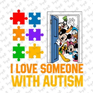 Ik hou van iemand met autisme png, muis autisme png, puzzelstuk png, autisme bewustzijn, muis en vrienden, autisme acceptatie, autisme ondersteuning