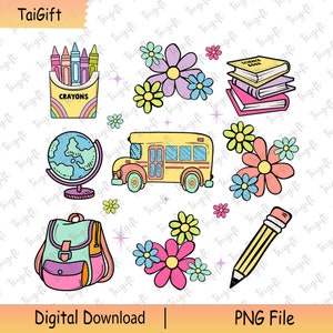 De Volta às Aulas Doodle PNG, Ônibus Escolar Png, Livros Png, Globo Png, Flores Png, Menina Escola Png, Desenhos De Lápis Png, 1st Of School Png