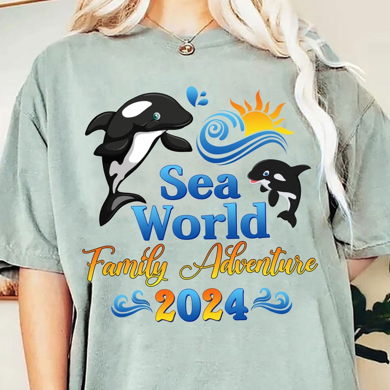 Sea World Family Adventure 2024 Png, SeaWorld Adventure Png, Family Vacation 2024 Png, Making Memories Together Png, Cruise Trip Png zdjęcie 3