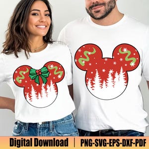 Family Christmas Svg, Christmas Mouse Ear Svg, Merry Christmas Svg, Christmas Squad Svg, Christmas Trip Svg, Matching Christmas, Vacay Mode