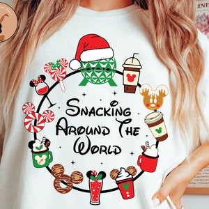 Snacking Around The World Svg, Christmas Mouse Head Svg, Magic Kingdom Matching Christmas, Family Trip Svg, Vacay Mode Svg, Family Vacation