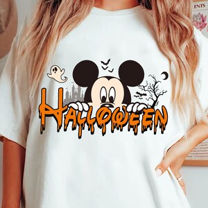 Happy Halloween Svg, Trick Or Treat Svg, Spooky Season Svg, Mouse and Friends Svg, Spooky Halloween Svg Png For Cricut Sublimation