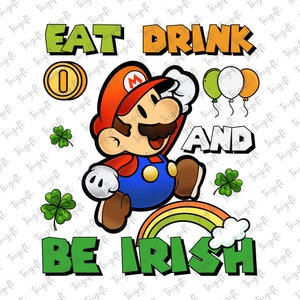Eat Drink And Be Irish Png, glücklichen St. Patrick's Day, Topf voller Gold, Super St. Patrick's Day, St. Patrick's Day, Kleeblatt, Paddy's Day