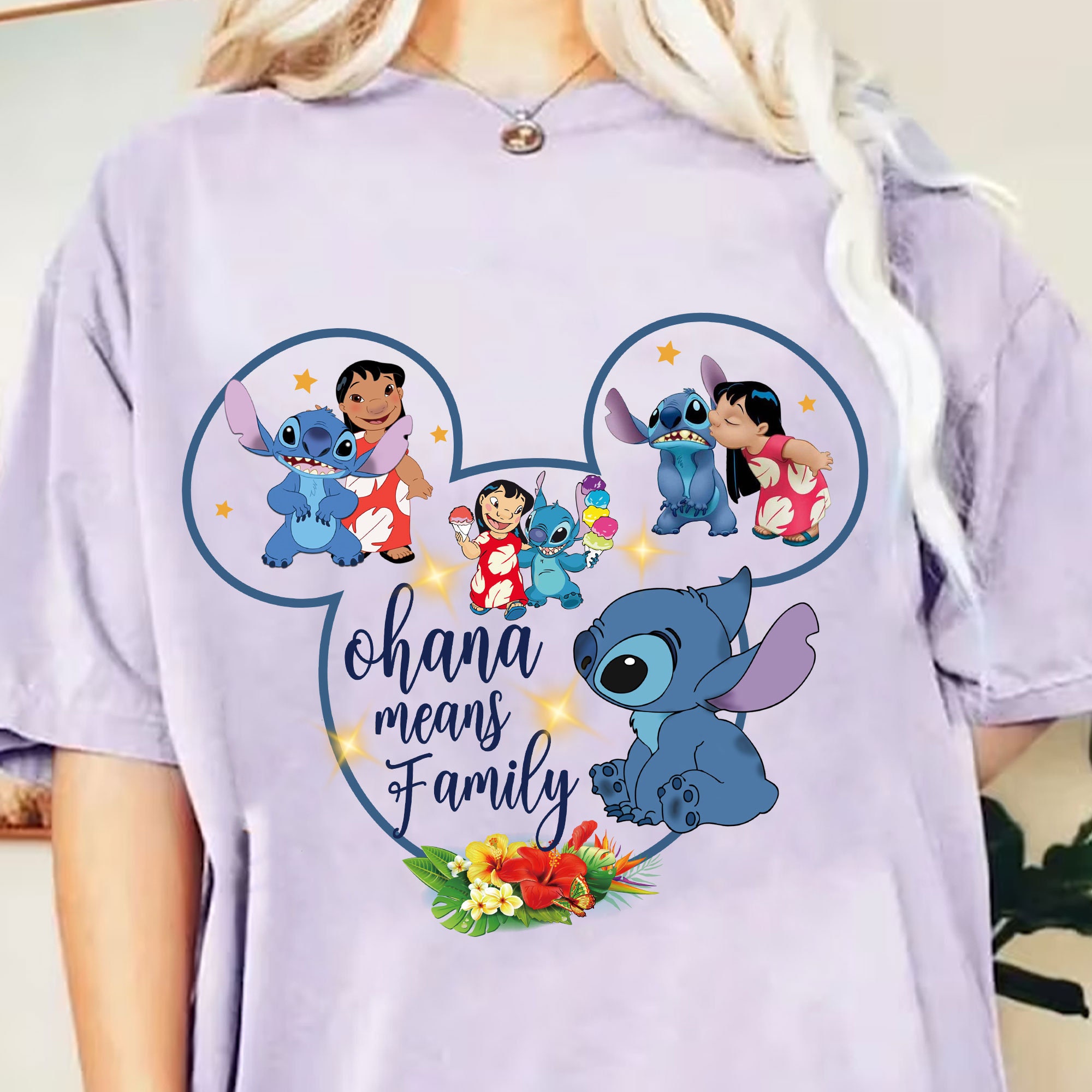 Disney Lilo and Stitch Ohana Means Family Kids T-Shirt by Zohane Breag -  Pixels