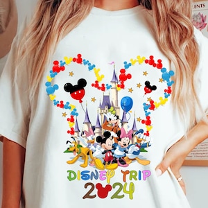 Family Vacation 2024 Png, Mouse and Firend Png, Magical Kingdom Png, Matching Family Png, Vacay Mode Png, Happy New Year 2024 Png