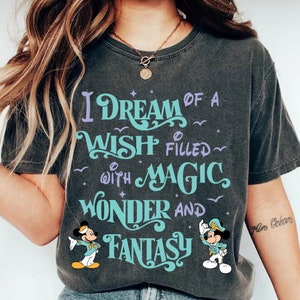 Sueño con un deseo lleno de maravilla mágica y fantasía svg, vacaciones en crucero 2023, ratón y amigos, tesoro fantasía sueño deseo maravilla magia