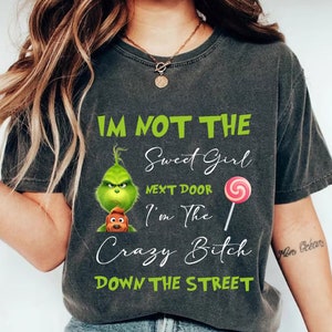 Non sono la dolce ragazza della porta accanto, Png di Natale Grinchmas, Png di Natale alla moda, Amore per cani, Png di Natale retrò, Png di personaggi divertenti
