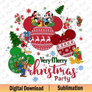 Verry Merry Christmas Png, Myszka Bożonarodzeniowa i Przyjaciele, Kula Bożonarodzeniowa Png, Święta Bożego Narodzenia Png, Sezon Bożonarodzeniowy Png, Tryb Wakacyjny Png