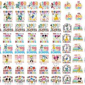 Pacote 100 Dias De Aula Png, Mouse e Amigo Png, 100º Dia De Aula Png, De Volta às Aulas Png, 100 Dias Pop Png, Reino Mágico Png