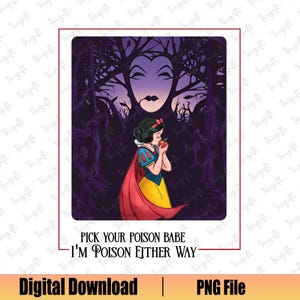 Choisissez votre fille empoisonnée au format png, méchante reine, png méchante, png princesse des neiges, png livres effrayants, png amoureux des livres, mode vacances