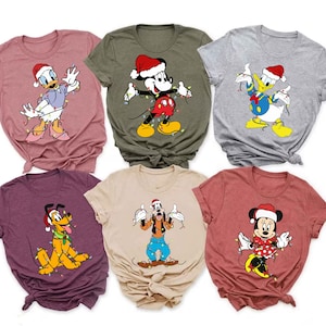 Souris de Noël et amis SVG, Personnage de Noël SVG, Vacances en famille 2023 Faire des souvenirs ensemble, Équipe de Noël, Très Joyeux Noël