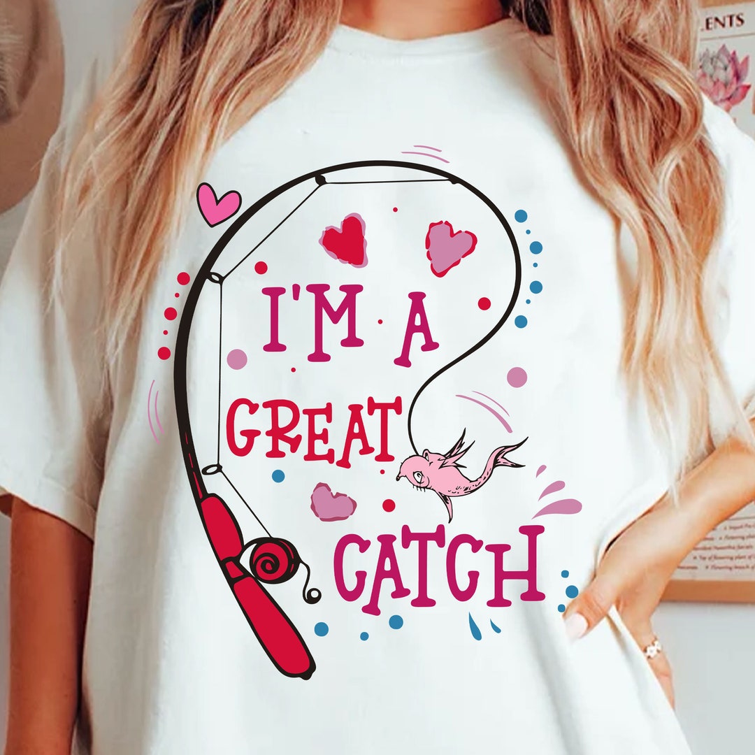 I'm a Great Catch One Fish Two Fish Svg Happy Valentine Etsy
