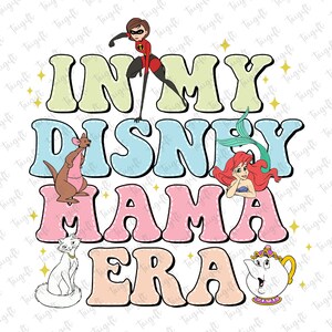 In My Mama Era Png, Mother's Day Png, Mama Mouse, Mouse and Friend Png, Family Vacation, Mama Life Png, Vacay Mode, Trendy Mom Png