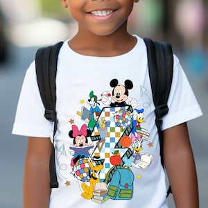 100 Days Of School Lightning Bolt Png, Mouse and Friend Png, Back To School Png, Magical Kingdom Png, 100th Day of School Png, Best Friend